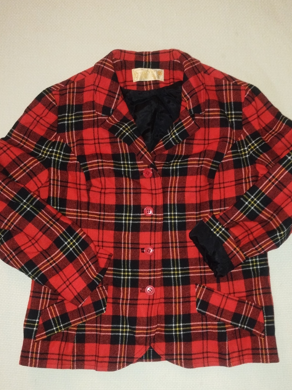 Pendleton Country Clothes Size 10 Hacking Jacket 100% Wool